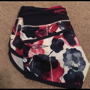 RARE lululemon speed shorts
